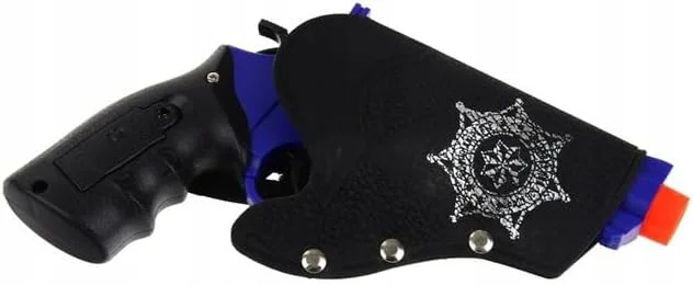 مجموعه اسباب بازی نقش آفرینی پلیس برای کودکان – تفنگ اسباب بازی، دستبند، باتوم، نشان، دوربین شکاری، بیسیم، سوت، چراغ قوه و لوازم جانبی