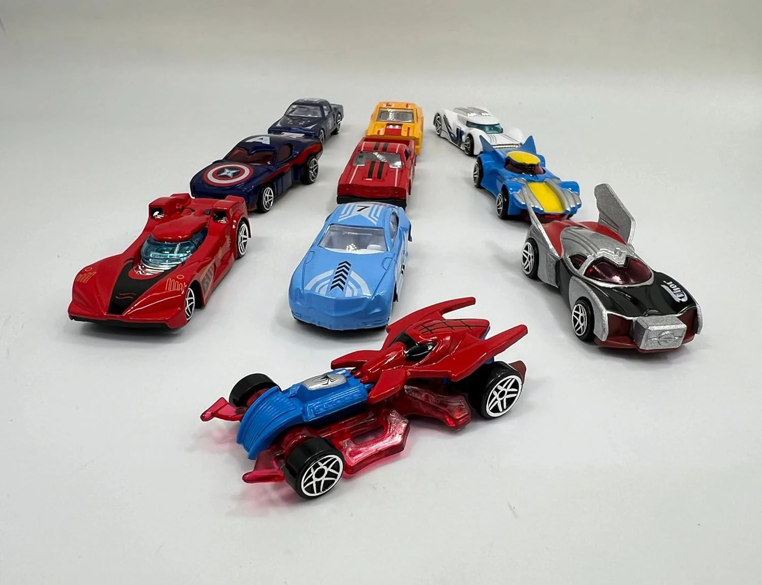 مجموعه ماشین های اسباب بازی TOY GARDEN، بسته 10 عددی ماشین های فلزی دایکاست، اسباب بازی های ماشین آلیاژی برای پسران، مدل های ماشین اسباب بازی، عالی برای بازی کودکان، هدیه مهمانی، هدایا، دکوراسیون منزل و کلکسیون