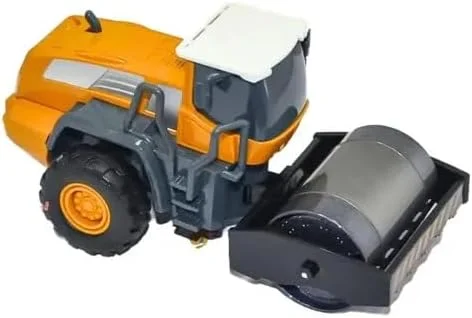 ماشین اسباب بازی باغ اسباب بازی - کامیون مهندسی غلطک جاده، اسباب بازی مینیاتوری بادوام ساختمانی برای کودکان، اسباب بازی غلطک واقعی برای بازی تخیلی و سرگرمی در فضای باز