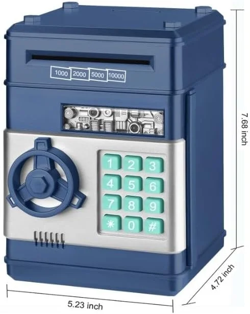 کیان داریا صندوق پس انداز الکترونیکی برای کودکان با قفل رمز عبور و قابلیت ورود خودکار اسکناس