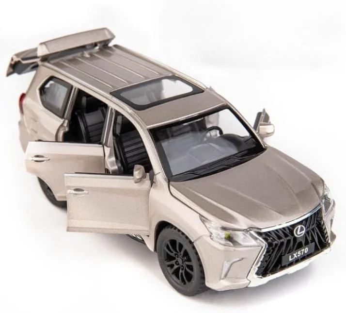 ماشین اسباب بازی دایکست شاسی بلند مقیاس 1:24 TOY GARDEN - ماشین اسباب بازی آلیاژی آفرود عقب کش با صدا و نور، درهای بازشو، مدل کامیون کلکسیونی، ماشین اسباب بازی آموزشی برای بازی در فضای داخلی و خارجی پسران و دختران