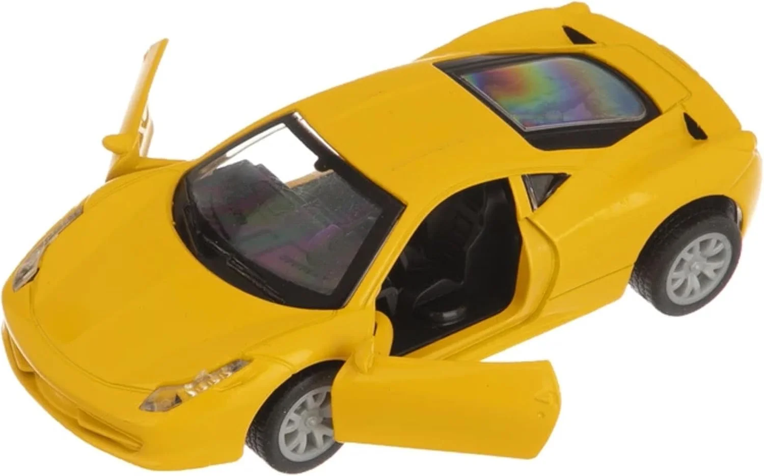 ماشین اسباب بازی عقب کش فلزی مدل TOY GARDEN مقیاس 1:32 - مدل فلزی با درهای بازشو، طراحی واقعی، چرخ های بادوام، مجموعه بازی کودکان، کلکسیونی، هدیه سرگرم کننده برای پسران و دختران