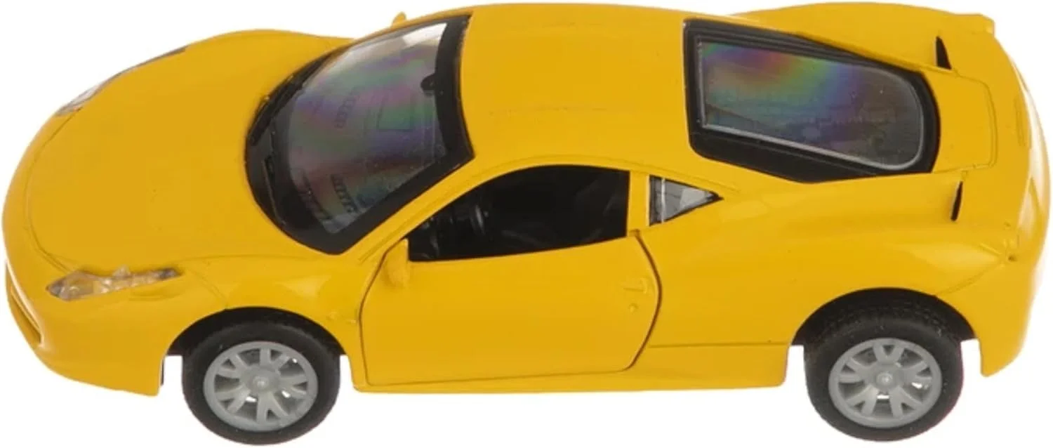 ماشین اسباب بازی عقب کش فلزی مدل TOY GARDEN مقیاس 1:32 - مدل فلزی با درهای بازشو، طراحی واقعی، چرخ های بادوام، مجموعه بازی کودکان، کلکسیونی، هدیه سرگرم کننده برای پسران و دختران