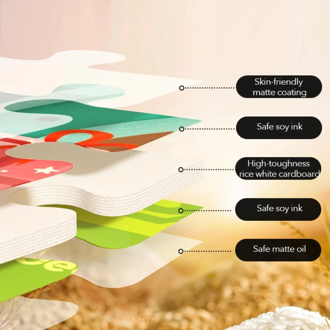 سری پازل های مرحله ای Mideer - سطوح 1 تا 9 برای سنین 2 تا 12 سال | طراحی شده توسط متخصصان، مواد اولیه درجه یک، دشواری پیشرونده، پرداخت سازگار با پوست، جعبه مناسب هدیه (سطح 7 - آهنگ های اقیانوس)