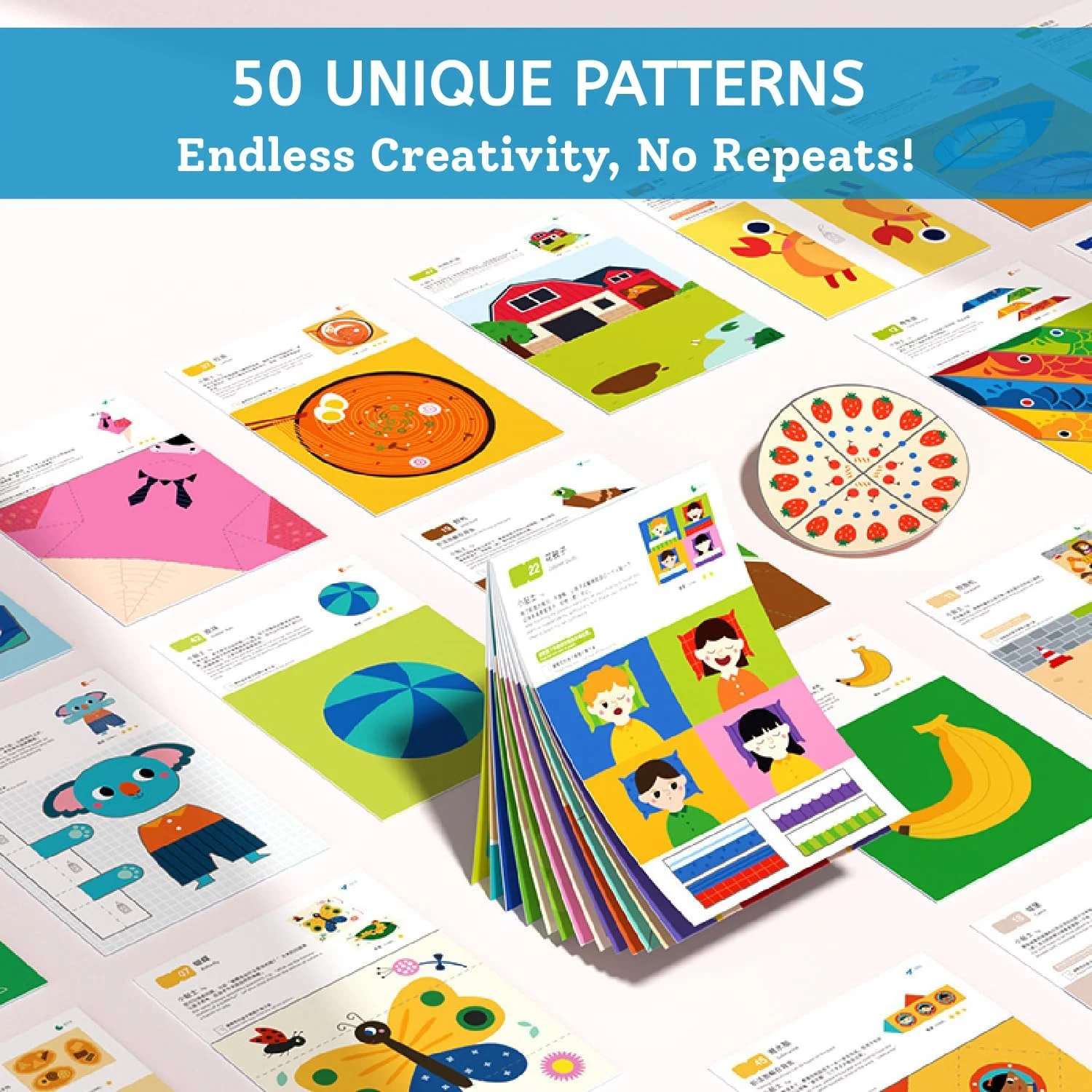 مجموعه نقاشی کودکان Mideer - شامل 50 طرح منحصر به فرد، فعالیت های نقاشی سرگرم کننده و جذاب، الهام بخش خلاقیت و مهارت آموزی، برای هنرمندان جوان برای کشف تخیلات خود (سطح 2)