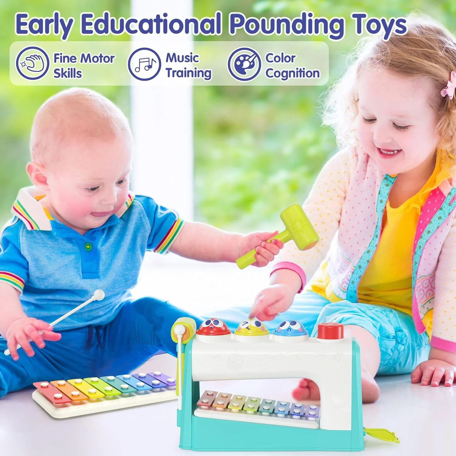 اسباب بازی های هولا برای هدیه تولد پسر بچه 1 ساله، اسباب بازی های موسیقیایی 4 در 1 با زیلوفون، مناسب نوزادان 6-12-18 ماهه، اسباب بازی های آموزشی مونته سوری برای کودکان نوپا 1-3 ساله، اسباب بازی های آموزشی اولیه اسباب بازی های هولا برای هدیه تولد پسر بچه 1 ساله، اسباب بازی های موسیقیایی 4 در 1 با زیلوفون، مناسب نوزادان 6-12-18 ماهه، اسباب بازی های آموزشی مونته سوری برای کودکان نوپا 1-3 ساله، اسباب بازی های آموزشی اولیه