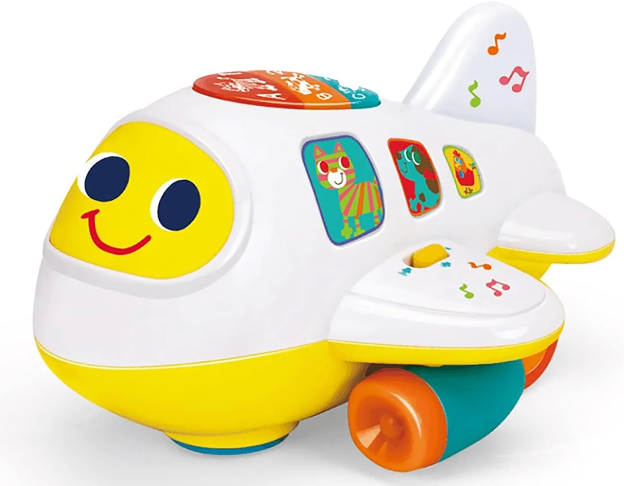 هواپیمای اسباب بازی آموزشی کودک Hola، اسباب بازی Bump and Go، یک عدد