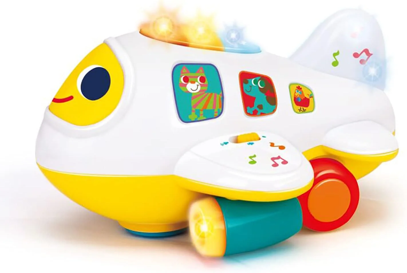 هواپیمای اسباب بازی آموزشی کودک Hola، اسباب بازی Bump and Go، یک عدد