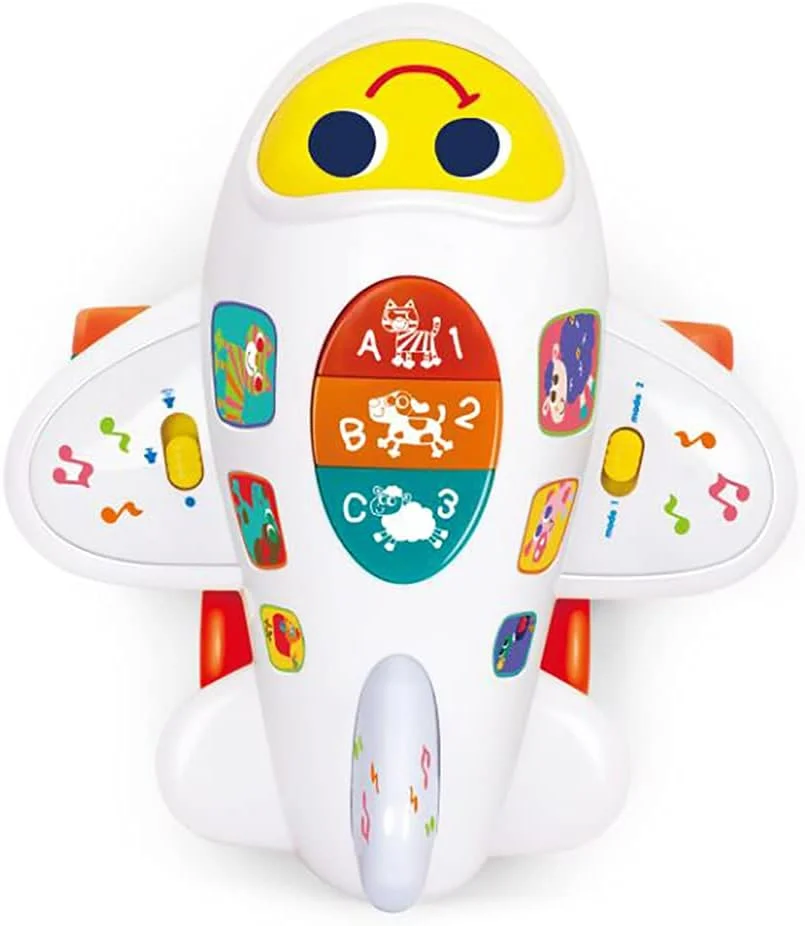 هواپیمای اسباب بازی آموزشی کودک Hola، اسباب بازی Bump and Go، یک عدد