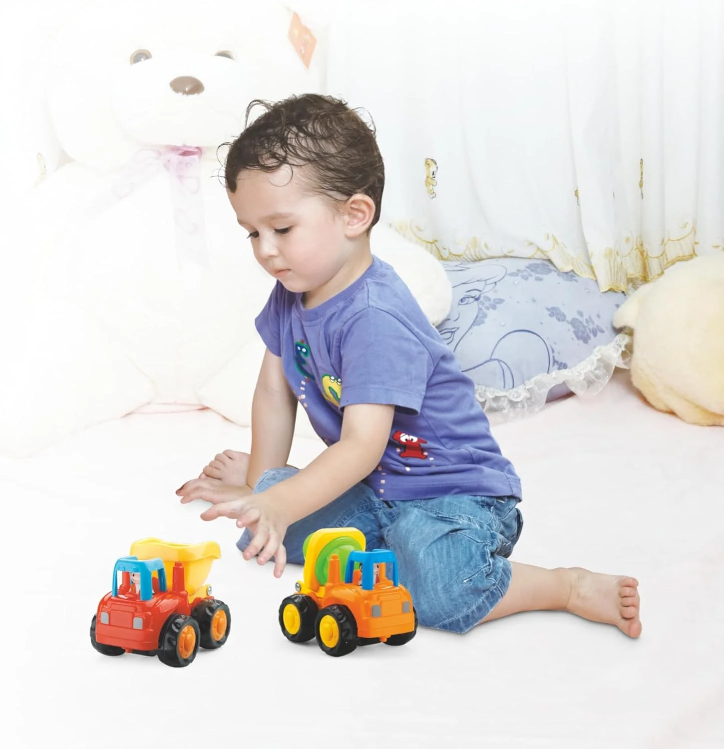 ماشین کامیون ساختمانی هولا، کامیون اسباب بازی با نیروی اصطکاکی، طراحی واقعی با قطعات متحرک، بازی بادوام و تعاملی، تشویق کننده بازی تخیلی و مهارت های حرکتی ظریف، میکسر سیمان 18 ماهه به بالا، متنوع ماشین کامیون ساختمانی هولا، کامیون اسباب بازی با نیروی اصطکاکی، طراحی واقعی با قطعات متحرک، بازی بادوام و تعاملی، تشویق کننده بازی تخیلی و مهارت های حرکتی ظریف، میکسر سیمان 18 ماهه به بالا، متنوع