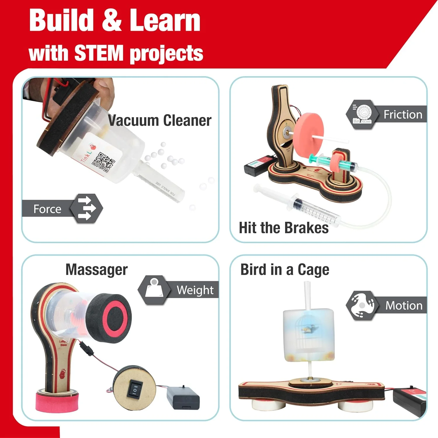 بیش از 20 کیت علمی Butterfly EduFields برای کودکان 6-8-12 ساله | کیت آزمایش علمی DIY، یادگیری STEM و اسباب بازی های آموزشی | هدیه تولد برای پسران و دختران 6 7 8 9 10 ساله - پروژه های مدرسه