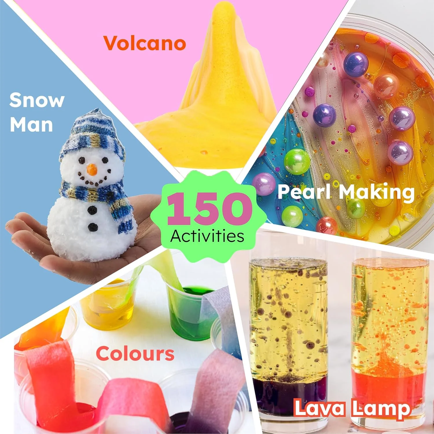 کیت علوم دخترانه ButterflyEduFields برای کودکان 8، 9، 10، 11 و 12 ساله | بیش از 150 آزمایش علمی | هدیه تولد برای دختران 8-10-12-14 ساله | یادگیری سرگرم کننده STEM و اسباب بازی های آموزشی