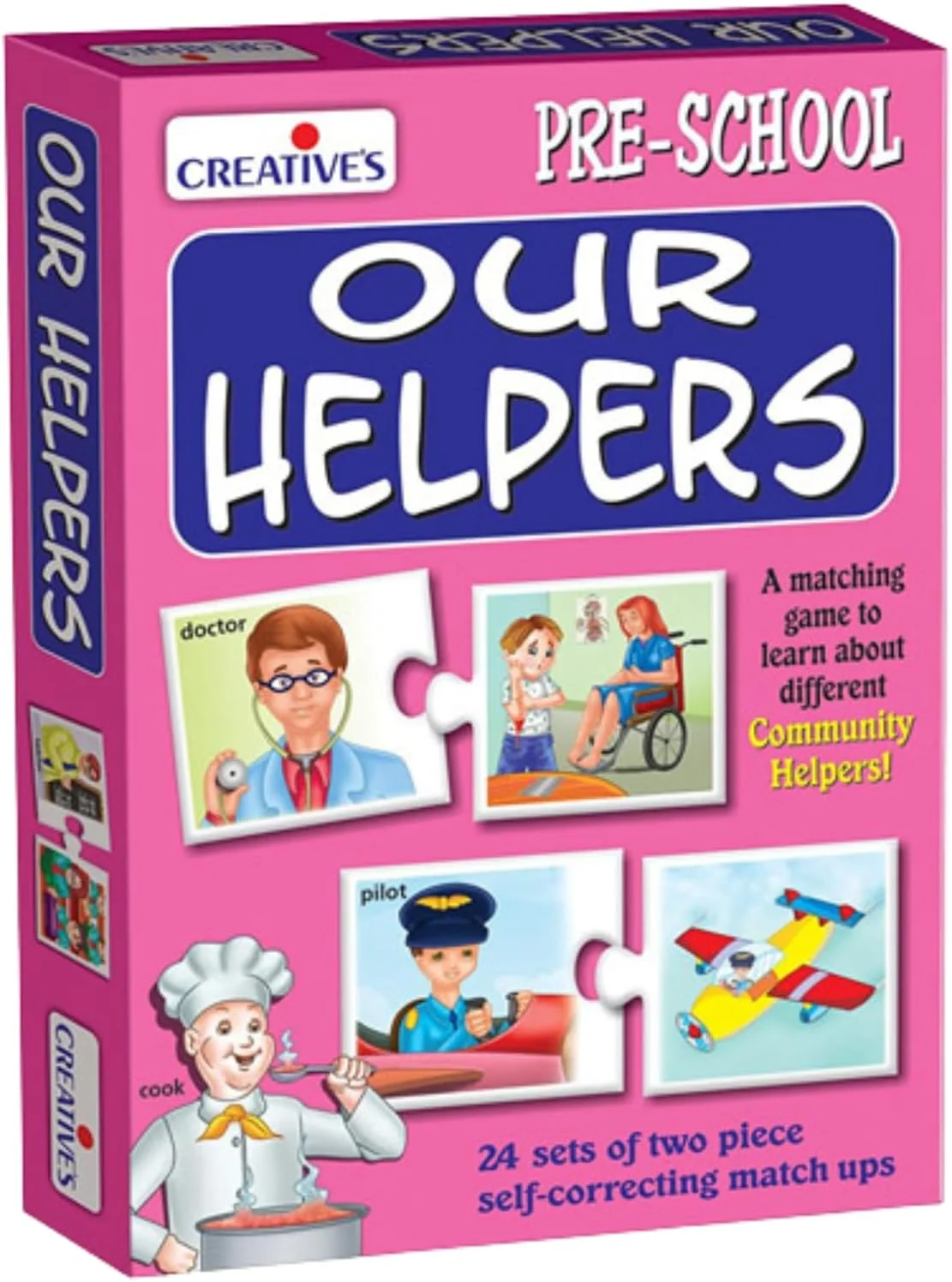 بازی تطبیق مشاغل |0630| یک بازی تطبیق برای یادگیری در مورد مشاغل مختلف! مناسب برای کودکان 4 سال به بالا