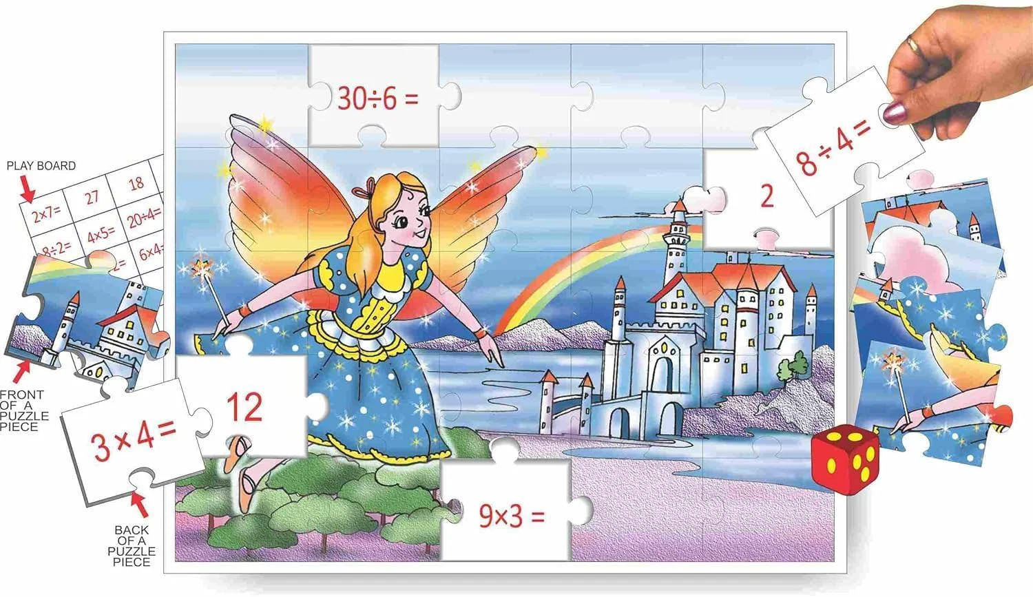 پازل ریاضی جمع اعداد | تقویت مهارت های جمع | آموزشی | پازل های اره ای و بازی های تخته ای | آموزش اولیه | مجموعه پازل های ریاضی برای سنین 5 سال به بالا