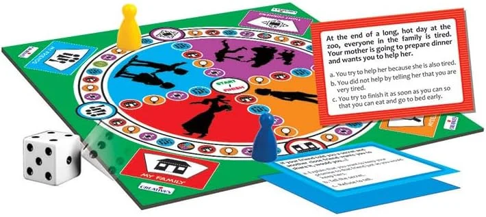 بازی های آموزشی و یادگیری خلاقانه - بازی های رومیزی مهارت های اجتماعی و ارتباطی کودکان - هوش هیجانی - بازی های گفتار درمانی برای سنین 6 سال به بالا