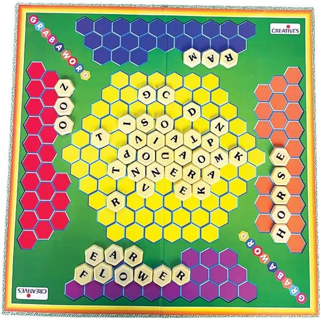 بازی آموزشی «کلمه ساز خلاق» - تقویت مهارت‌های املایی و زبانی کودکان، بازی تخته‌ای سرگرم‌کننده برای کودکان، ساخت کلمات امتیازی، ۱۰۰ مهره بازی، هدیه برای کودکان ۸ سال به بالا