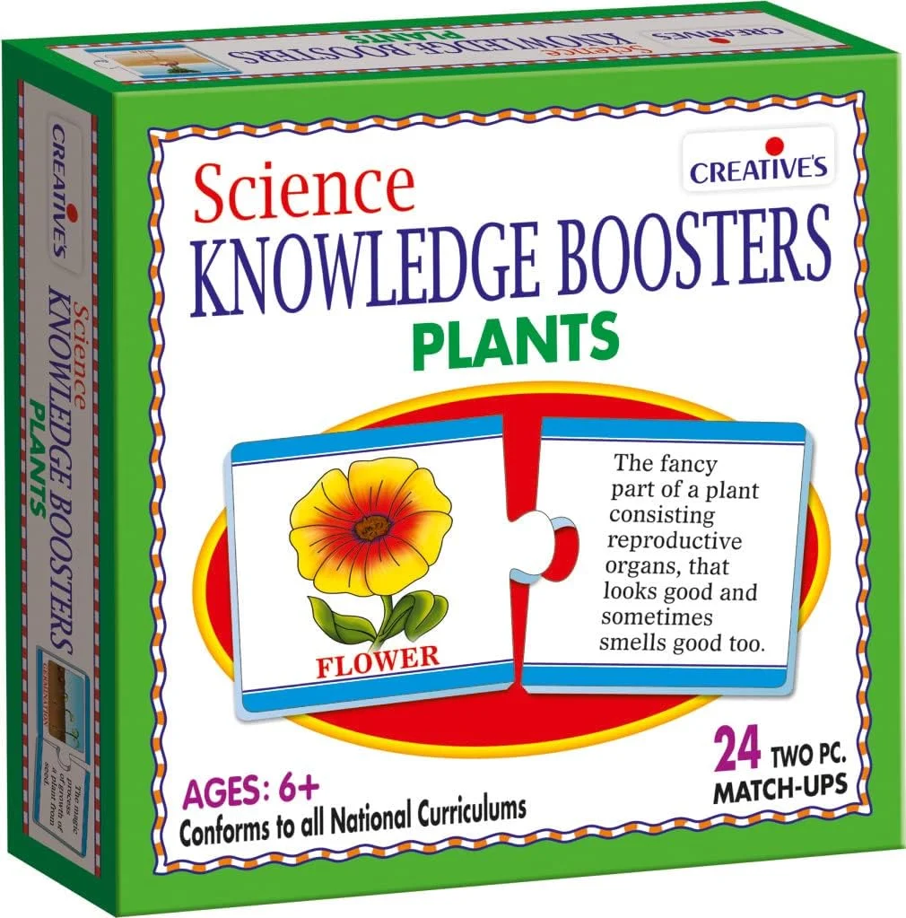 تقویت کننده دانش علمی کودکان - گیاهان |0192| یک مفهوم منحصر به فرد برای آموزش کودکان در مورد گیاهان | مناسب برای کودکان 6 سال به بالا