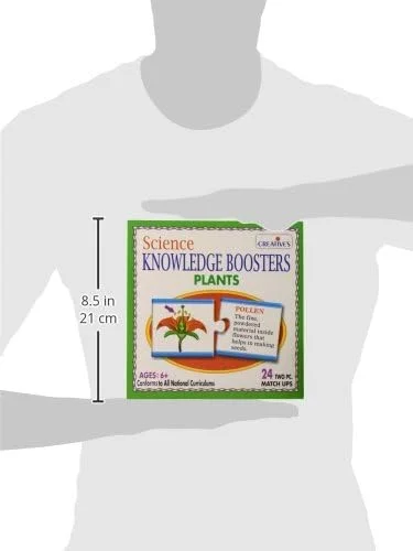 تقویت کننده دانش علمی کودکان - گیاهان |0192| یک مفهوم منحصر به فرد برای آموزش کودکان در مورد گیاهان | مناسب برای کودکان 6 سال به بالا