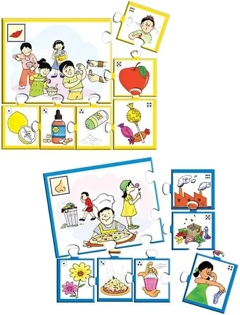 بازی های آموزشی پنج حس - 3 بازی ارتباطی برای نوآموزان