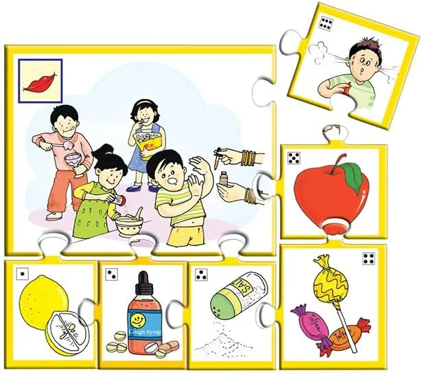 بازی های آموزشی پنج حس - 3 بازی ارتباطی برای نوآموزان