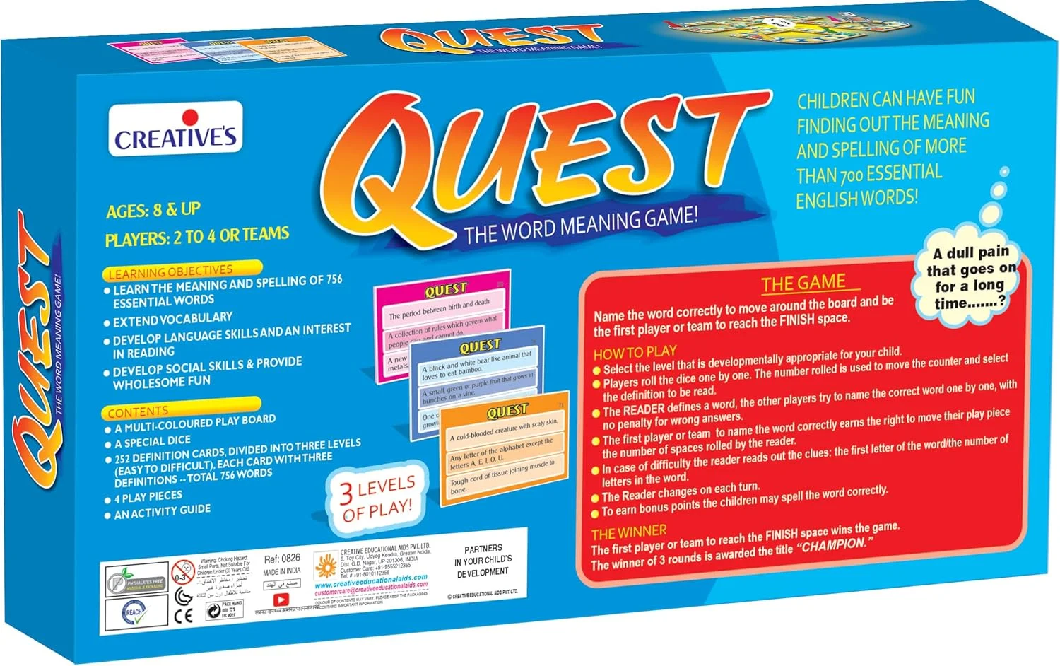 بازی تخته‌ای آموزشی جستجوی خلاقانه برای کودکان - اسباب بازی مونته سوری و STEM برای واژگان و املا - بازی سرگرم کننده یادگیری زبان انگلیسی - اسباب بازی آموزشی برای پسران و دختران 8 سال به بالا