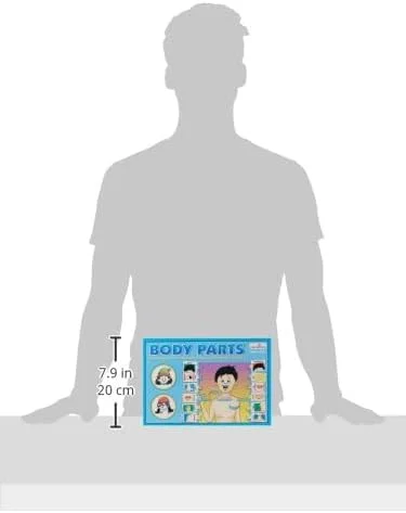 قطعات بدن خلاقانه | پازل های آموزشی و یادگیری پیش دبستانی | کودکان قطعات بدن را شناسایی می کنند | پازل های یادگیری برای کودکان | 4 سال به بالا