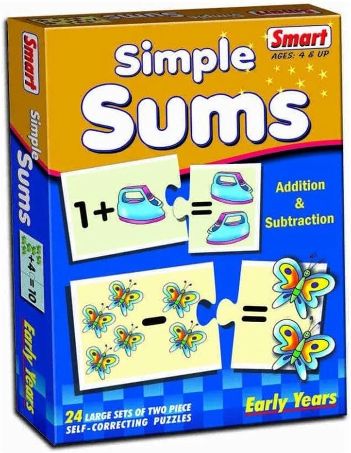 مجموعه جمع های ساده - 4 سال به بالا