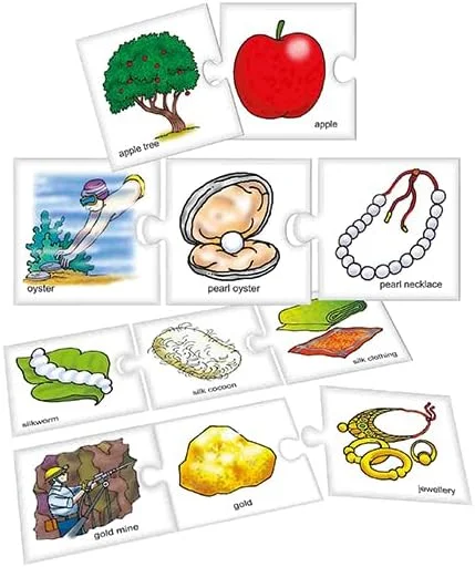 مجموعه ترکیبی خلاقانه «طبیعت تا خانه» و «ابزارهایی که استفاده می‌کنیم» | پازل‌های آموزشی پیش دبستانی | ابزار-مشکل-راه حل | ایجاد آگاهی علمی، تفکر و مهارت‌های تطبیق برای کودکان بالای 4 سال