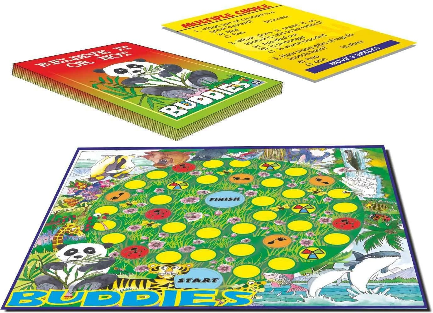 رفقای خلاق | آموزشی | بازی های تخته ای | بازی های تخته ای طبیعت | بازی های تخته ای آموزشی | بازی تخته ای خانوادگی | بازی تخته ای حیوانات، طبیعت و زیستگاه ها | برای سنین 7 سال به بالا