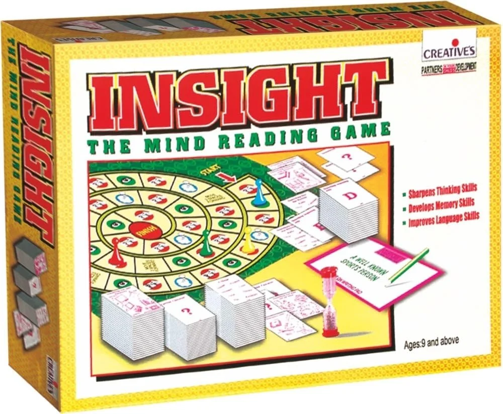 بازی آموزشی خلاقانه «بینش» - 9 سال به بالا