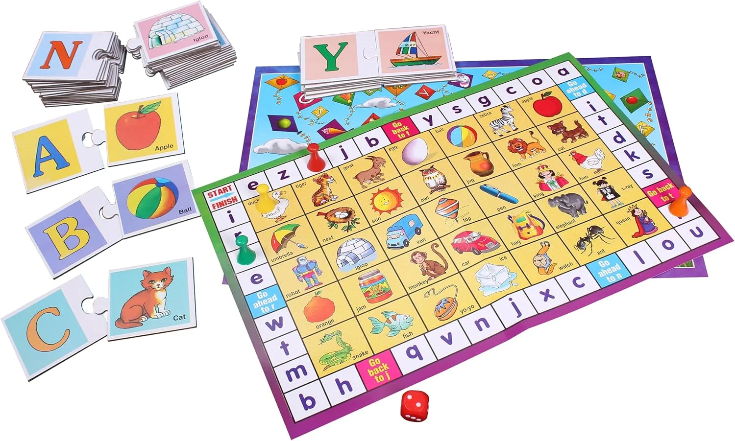 بازی آموزشی خلاقانه الفبا برای پیش دبستانی