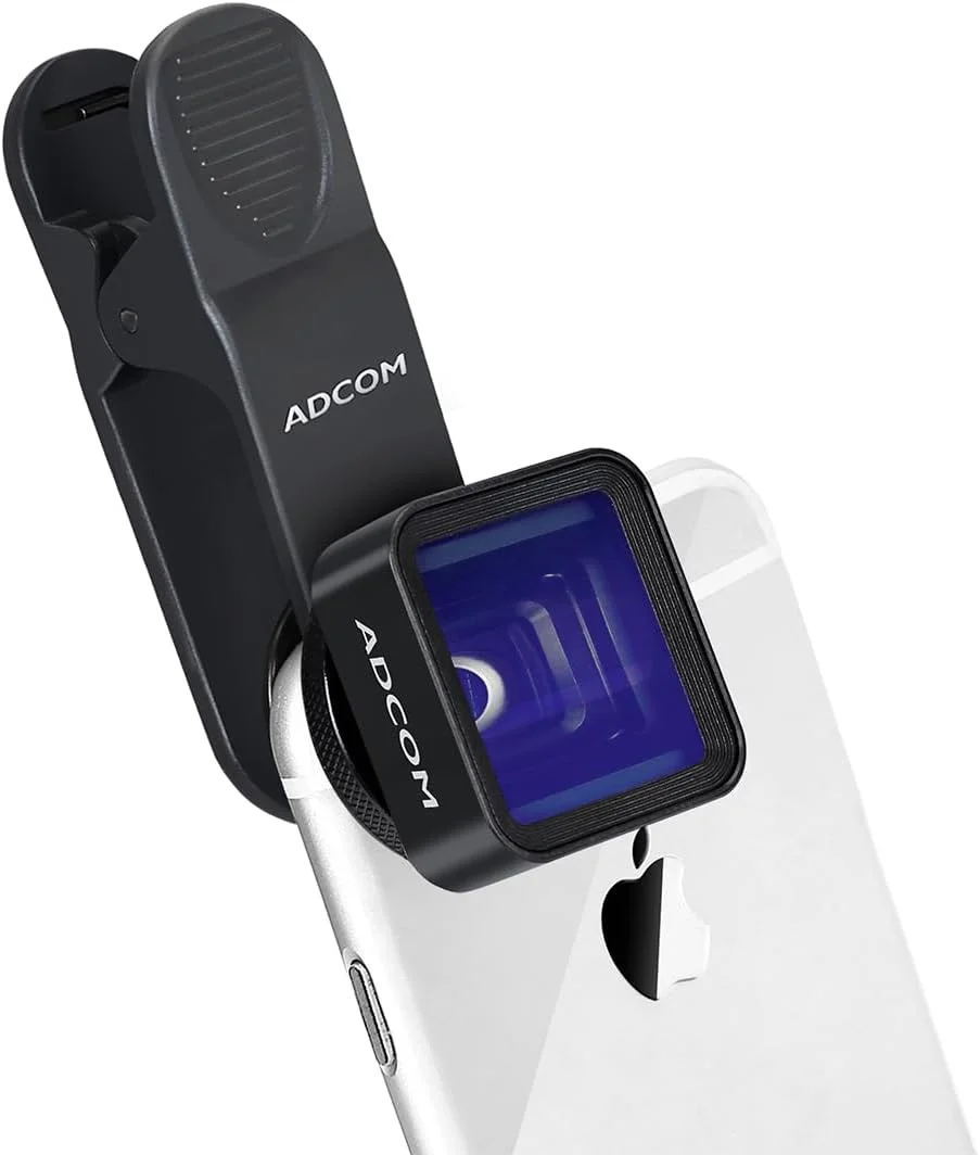 لنز آنامورفیک 1.33x دوربین گوشی موبایل Adcom - سازگار با تمام گوشی های هوشمند آیفون و اندروید (مشکی) لنز آنامورفیک 1.33x دوربین گوشی موبایل Adcom - سازگار با تمام گوشی های هوشمند آیفون و اندروید (مشکی)