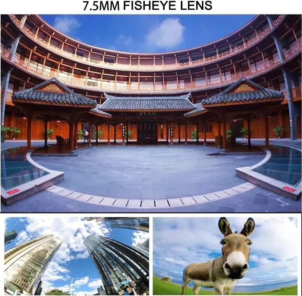 لنز چشمماهی 7.5 میلیمتری با زاویه دید گسترده، رزولوشن خوب، بدون گوشههای تاریک یا وینیتینگ، برای گوشیهای هوشمند آیفون، سامسونگ، گوگل و اندروید، به همراه گیره، لنز تلفن همراه لنز چشمماهی 7.5 میلیمتری با زاویه دید گسترده، رزولوشن خوب، بدون گوشههای تاریک یا وینیتینگ، برای گوشیهای هوشمند آیفون، سامسونگ، گوگل و اندروید، به همراه گیره، لنز تلفن همراه