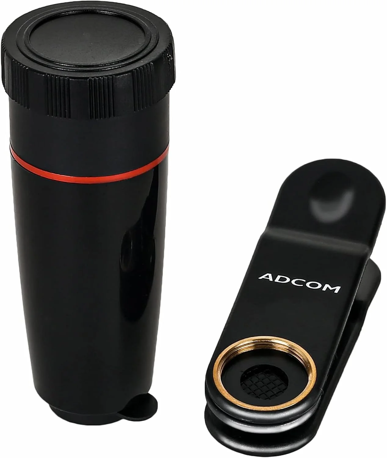 لنز تله فوتو 8X دوربین موبایل Adcom - سازگار با تمام گوشی های هوشمند آیفون و اندروید (مشکی) لنز تله فوتو 8X دوربین موبایل Adcom - سازگار با تمام گوشی های هوشمند آیفون و اندروید (مشکی)