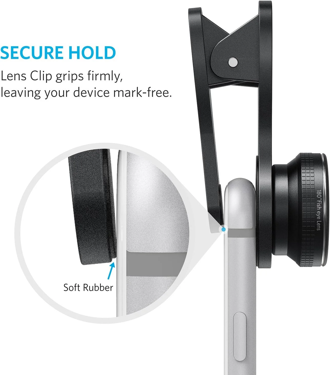 کیت لنز دوربین گوشی انکر - چشم ماهی 180 درجه، زاویه دید عریض 0.65x، ماکرو 10x برای آیفون 7/6s/6s پلاس، سامسونگ S7/S6/edge، ال جی، موتو، اچ تی سی، سونی و غیره (سازگار با گوشی های دارای دوربین دوگانه نیست) کیت لنز دوربین گوشی انکر - چشم ماهی 180 درجه، زاویه دید عریض 0.65x، ماکرو 10x برای آیفون 7/6s/6s پلاس، سامسونگ S7/S6/edge، ال جی، موتو، اچ تی سی، سونی و غیره (سازگار با گوشی های دارای دوربین دوگانه نیست)