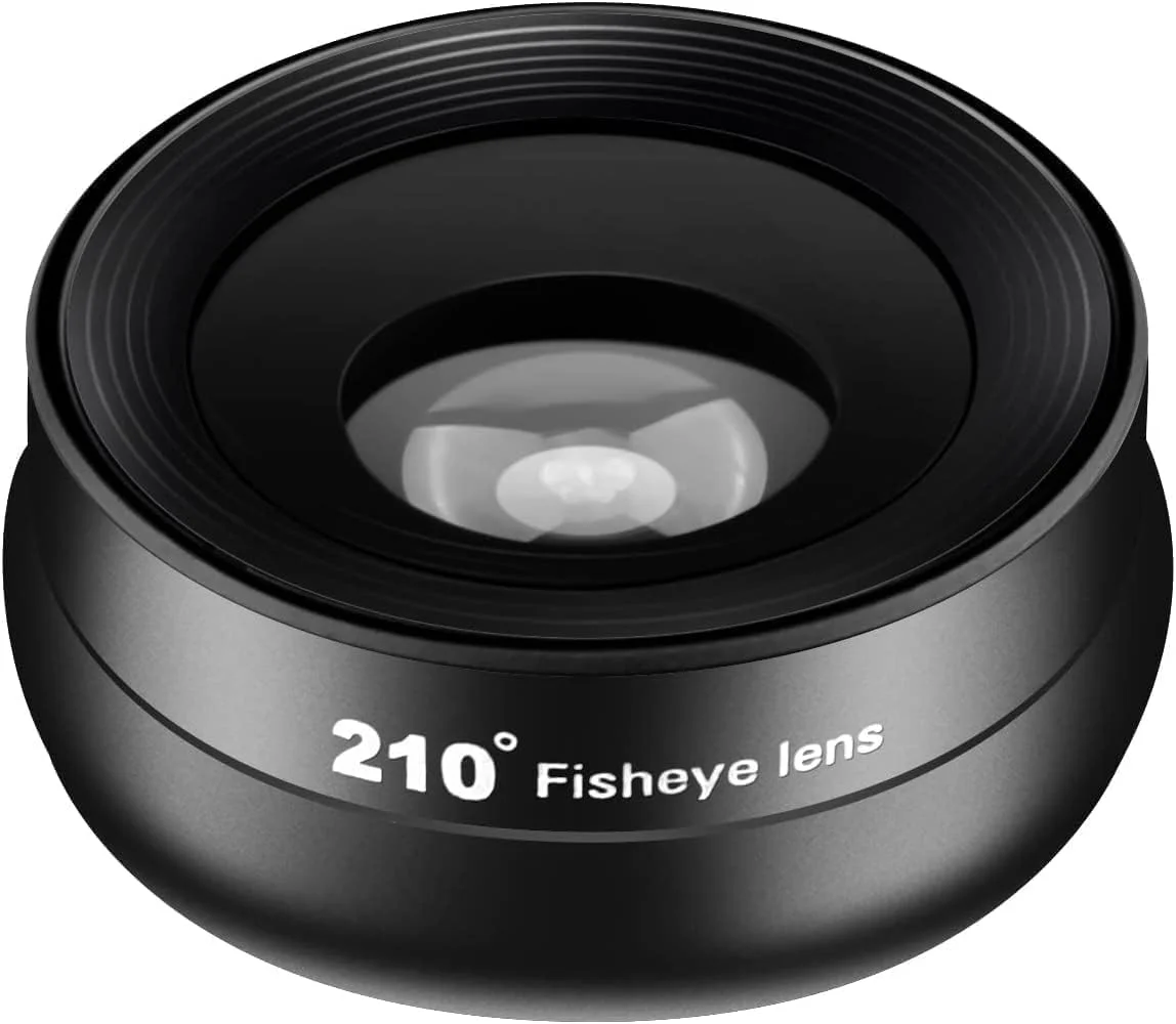 لنز چشم ماهی 210 درجه برای گوشی های هوشمند آیفون، سامسونگ، موتورولا، گوگل، TCL و اندروید، به همراه گیره، لنز موبایل، لنز آنامورفیک، عکس های خنده دار لنز چشم ماهی 210 درجه برای گوشی های هوشمند آیفون، سامسونگ، موتورولا، گوگل، TCL و اندروید، به همراه گیره، لنز موبایل، لنز آنامورفیک، عکس های خنده دار