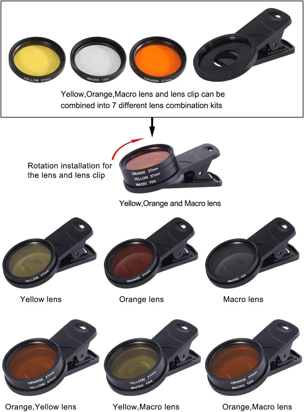 فیلتر لنز مرجانی آکواریوم چویس برای گوشی فیلتر لنز مرجانی آکواریوم چویس برای گوشی