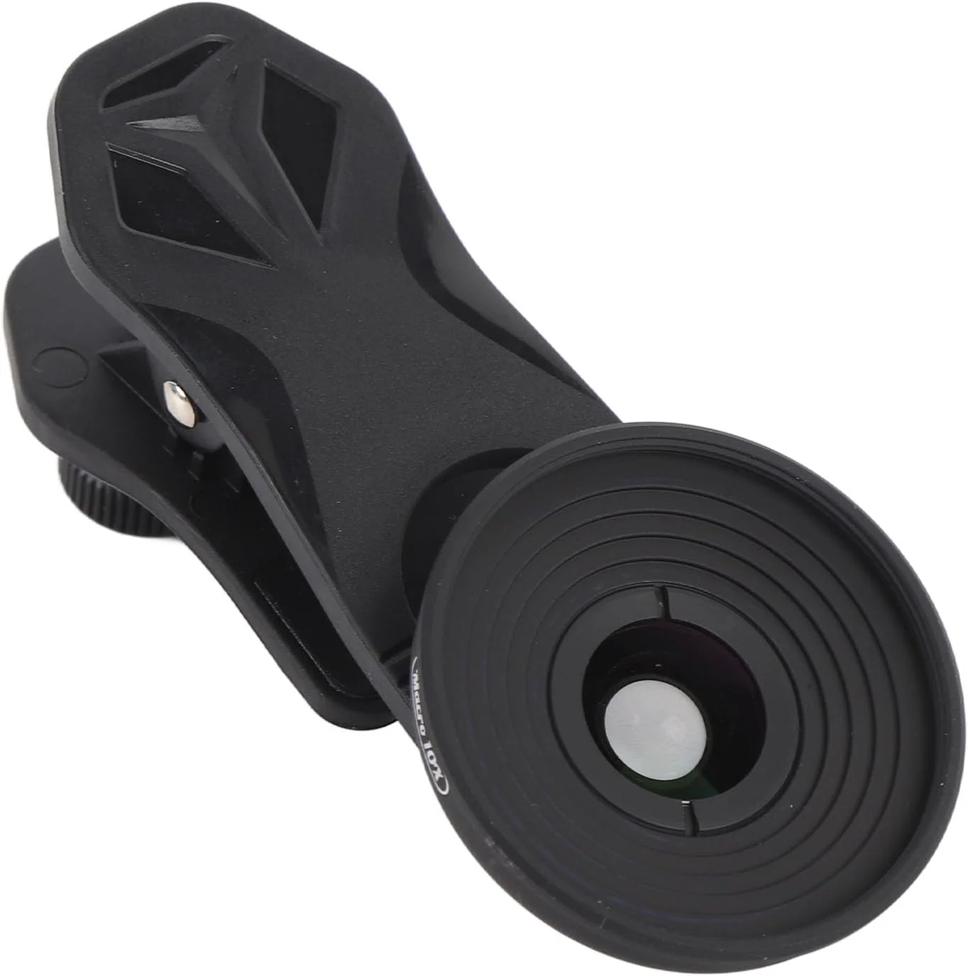 کیت لنز دوربین گوشی، لنز ماکرو 10x برای گوشی موبایل، لنز عکاسی گیره ای حرفه ای برای گوشی های هوشمند تک لنز و دو لنز، طراحی دیافراگم بزرگ