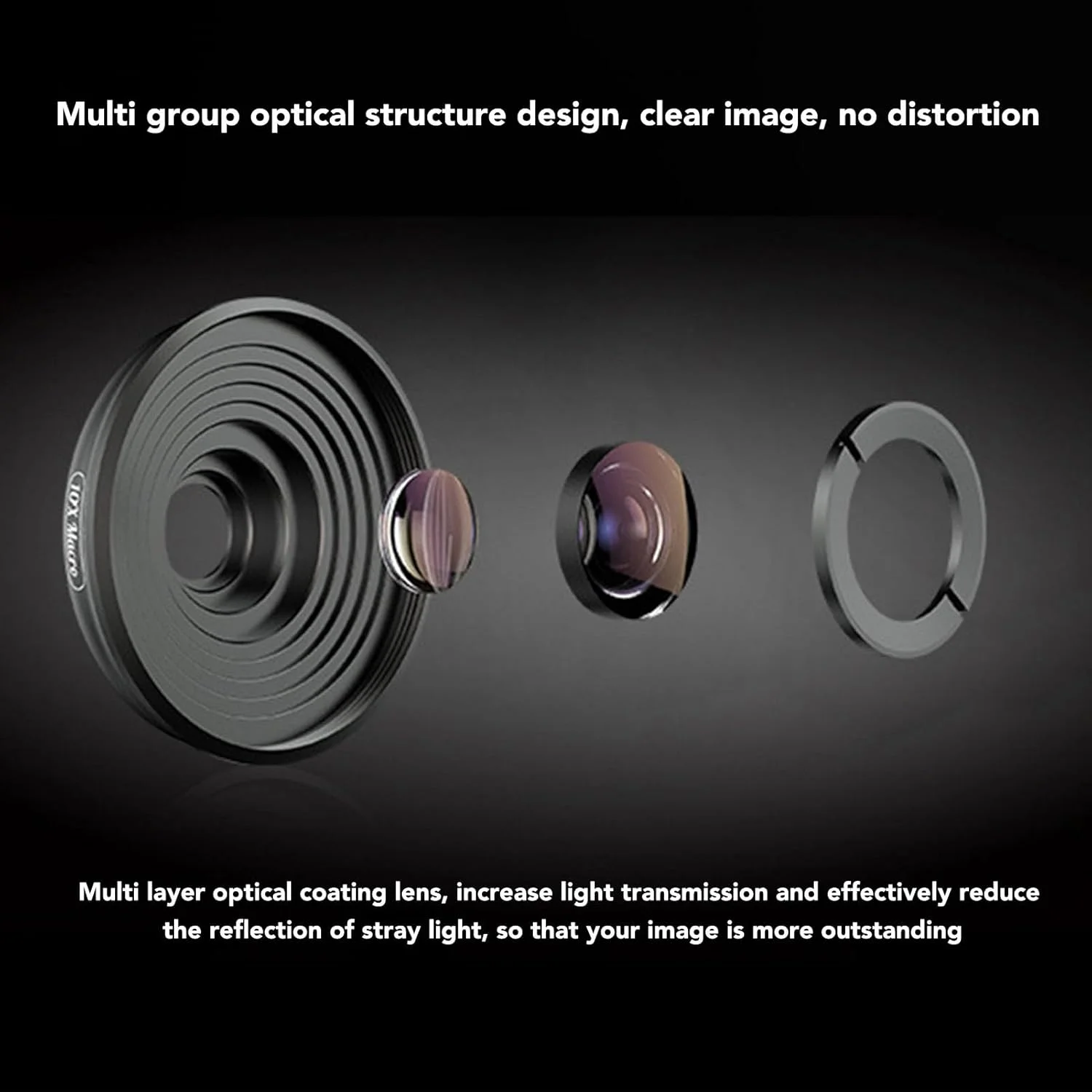 لنز دوربین گوشی، لنز ماکرو 10X، لنز عکاسی ماکرو HD، لنز گیره ای گوشی برای گوشی های هوشمند تک لنز و دو لنز لنز دوربین گوشی، لنز ماکرو 10X، لنز عکاسی ماکرو HD، لنز گیره ای گوشی برای گوشی های هوشمند تک لنز و دو لنز