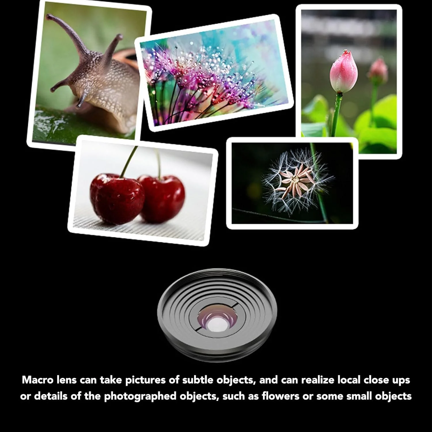 کیت لنز دوربین گوشی، لنز ماکرو 10x برای گوشی موبایل، لنز عکاسی گیره ای حرفه ای برای گوشی های هوشمند تک لنز و دو لنز، طراحی دیافراگم بزرگ کیت لنز دوربین گوشی، لنز ماکرو 10x برای گوشی موبایل، لنز عکاسی گیره ای حرفه ای برای گوشی های هوشمند تک لنز و دو لنز، طراحی دیافراگم بزرگ