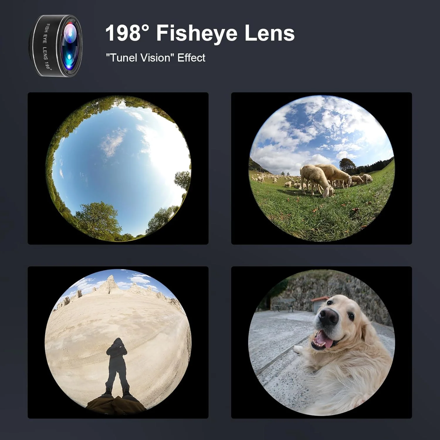 کیت لنز دوربین گوشی 4 در 1، شامل لنز تله فوتو 28X، لنز ماکرو 25X، لنز فیش آی 198 درجه، لنز واید انگل 4K 0.6X، گیره و مینی سه پایه گوشی برای سری گوشی های آیفون و اندروید (مشکی) کیت لنز دوربین گوشی 4 در 1، شامل لنز تله فوتو 28X، لنز ماکرو 25X، لنز فیش آی 198 درجه، لنز واید انگل 4K 0.6X، گیره و مینی سه پایه گوشی برای سری گوشی های آیفون و اندروید (مشکی)