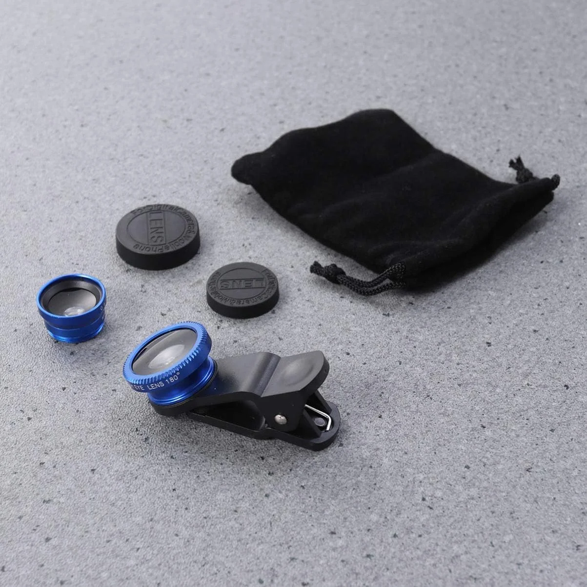 لنز دوربین موبایل کلیپسی، لنز جهانی موبایل 3 در 1 شامل لنز چشم ماهی و لنز ماکرو برای تلفن همراه (آبی، 1 عدد) لنز دوربین موبایل کلیپسی، لنز جهانی موبایل 3 در 1 شامل لنز چشم ماهی و لنز ماکرو برای تلفن همراه (آبی، 1 عدد)