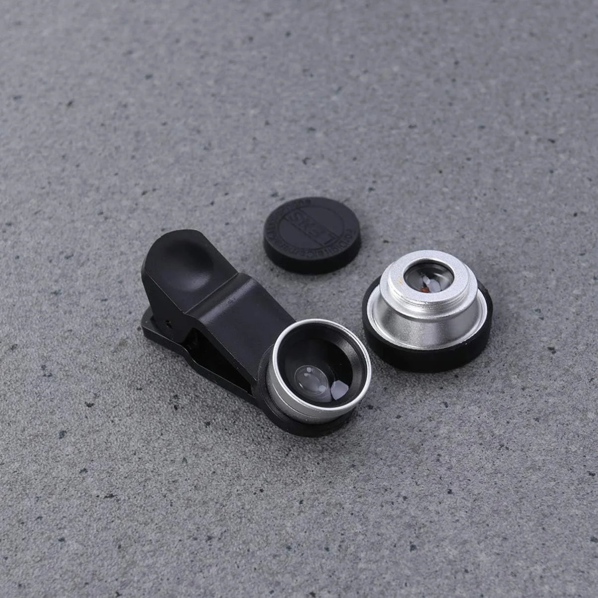 لنز دوربین گوشی، کیت لنز جهانی 3 در 1 تلفن همراه، لنز چشم ماهی، لنز زاویه باز، لنز ماکرو، لنز گیره ای دوربین سازگار با 6S/7/8/X اندروید اکثر تلفن های هوشمند (نقره ای) لنز دوربین گوشی، کیت لنز جهانی 3 در 1 تلفن همراه، لنز چشم ماهی، لنز زاویه باز، لنز ماکرو، لنز گیره ای دوربین سازگار با 6S/7/8/X اندروید اکثر تلفن های هوشمند (نقره ای)