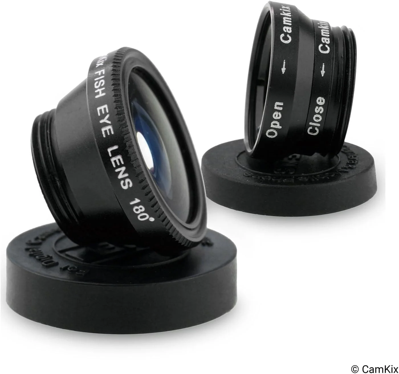 کیت لنز دوربین جهانی 3 در 1 کمکیکس و ریموت کنترل شاتر بلوتوثی برای گوشیهای هوشمند، شامل یک ریموت شاتر بلوتوثی، لنز فیشآی، لنز ماکرو 2 در 1 واید انگل، گیره لنز کیت لنز دوربین جهانی 3 در 1 کمکیکس و ریموت کنترل شاتر بلوتوثی برای گوشیهای هوشمند، شامل یک ریموت شاتر بلوتوثی، لنز فیشآی، لنز ماکرو 2 در 1 واید انگل، گیره لنز