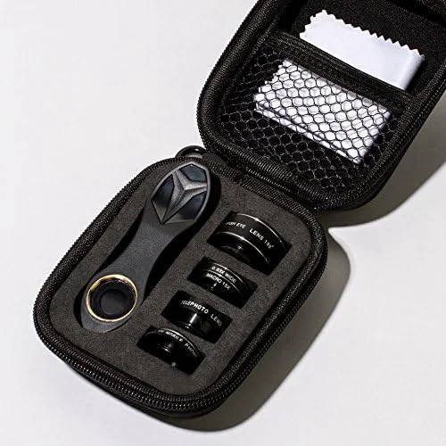 کیت لنز تلفن برای گرفتن عکس های بهتر - شامل لنزهای چشم ماهی، زاویه باز، ماکرو، زوم تک چشمی و CPL - لنز گیره ای تلفن جلو و عقب کیت لنز تلفن برای گرفتن عکس های بهتر - شامل لنزهای چشم ماهی، زاویه باز، ماکرو، زوم تک چشمی و CPL - لنز گیره ای تلفن جلو و عقب