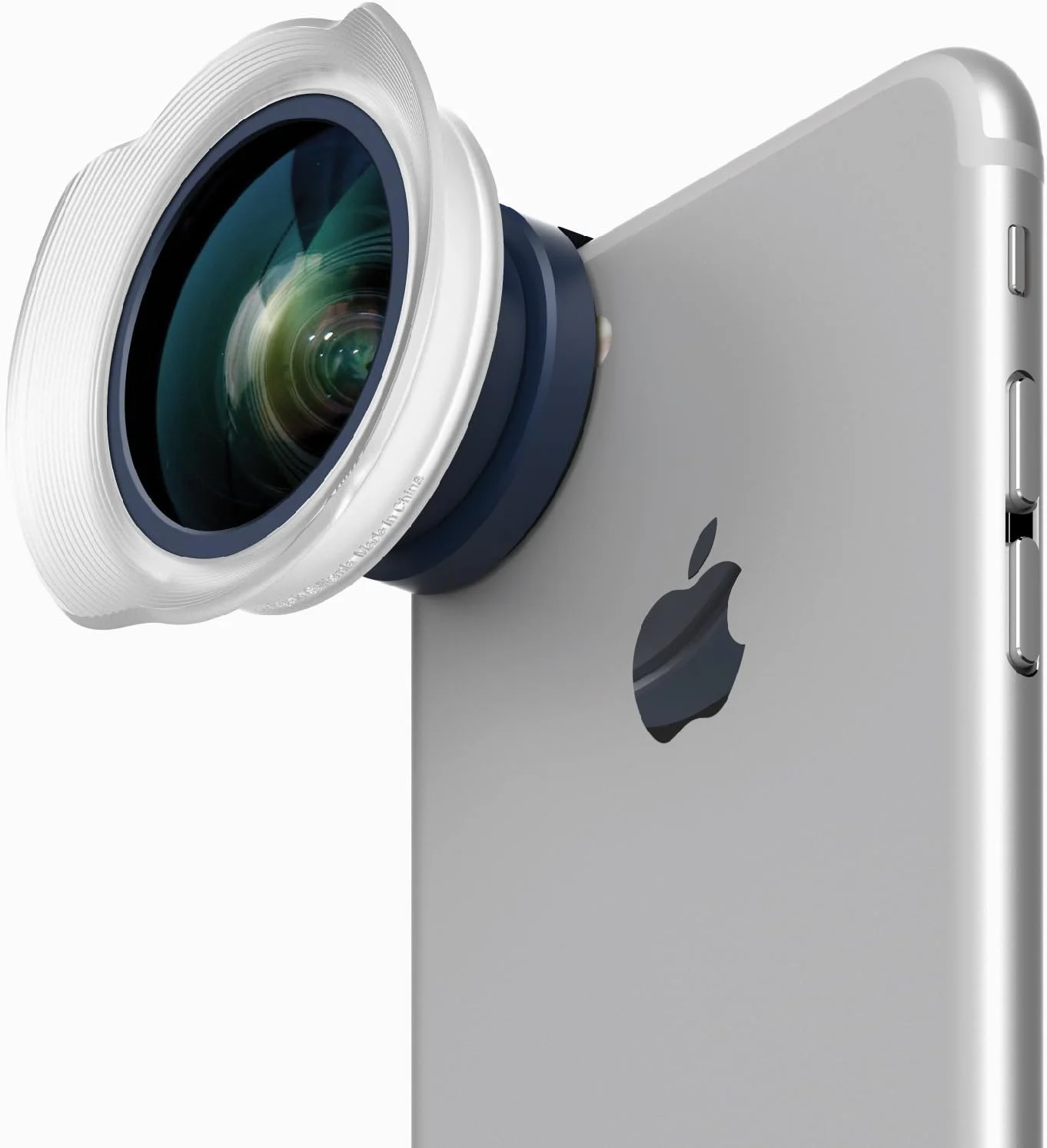 لنز سلفی elago® [0.4X][جین نیلی] - [لنز چشم ماهی] [سیستم قفل آسان] [ساخت آلومینیوم ممتاز] - برای آیفون 7، آیفون 6/6S، آیفون 6/6S پلاس، آیفون 5/5S، آیفون 5SE