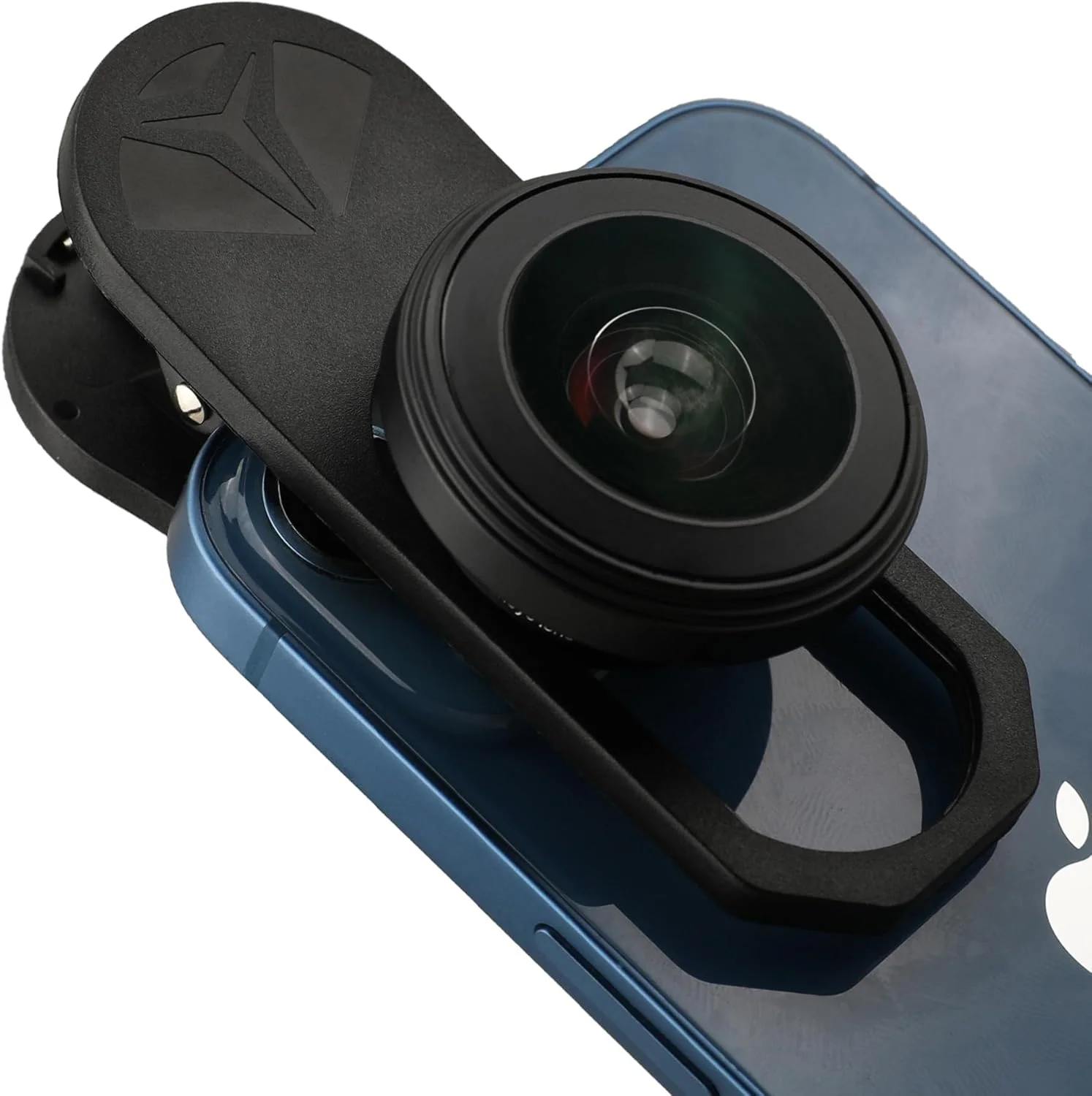 لنز چشم ماهی HD 200 درجه برای گوشی های هوشمند آیفون و سامسونگ، مشکی