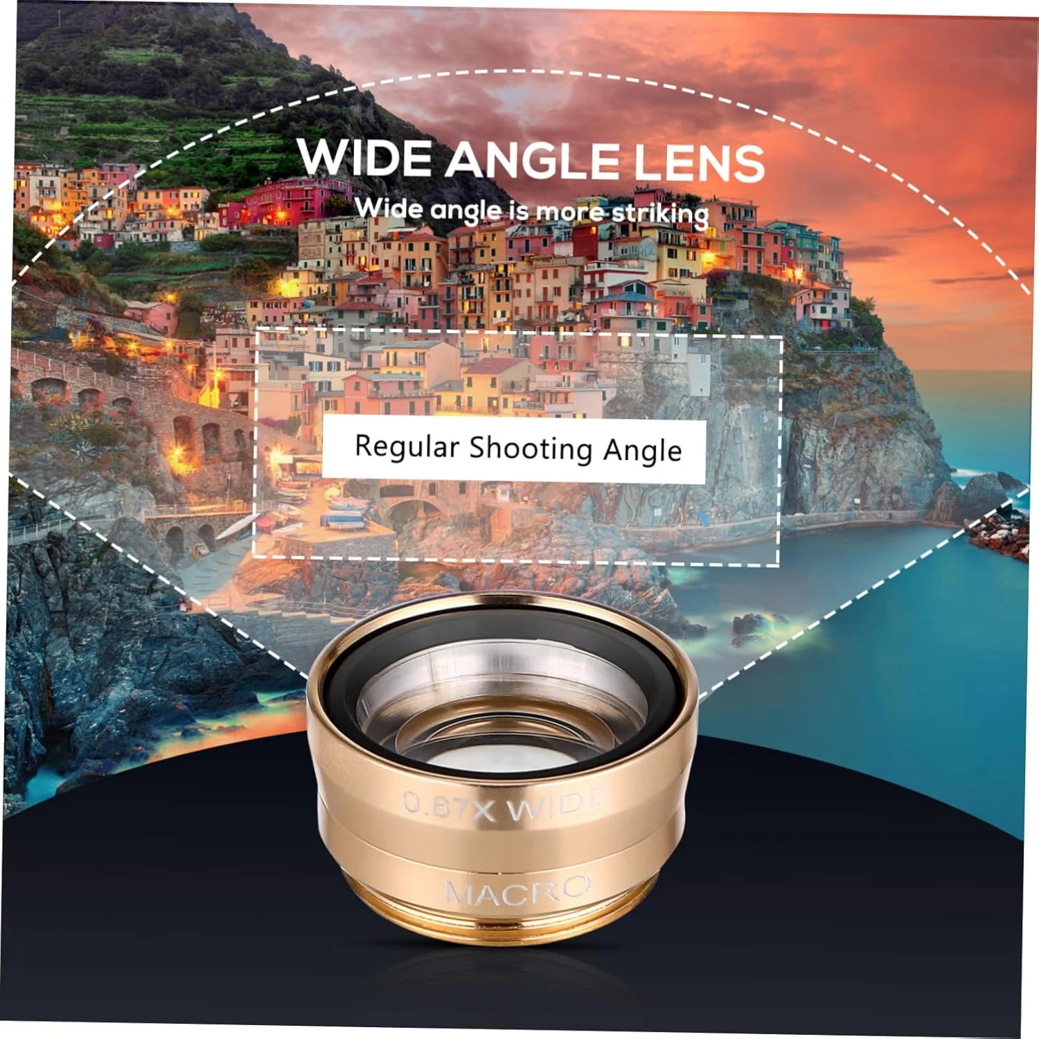 لنز ماکرو زاویه باز فوق العاده برای مجموعه لنز دوربین تلفن 3 در 1 نصب آسان لنزهای دوربین موبایل کلیپسی لنز ماکرو زاویه باز فوق العاده برای مجموعه لنز دوربین تلفن 3 در 1 نصب آسان لنزهای دوربین موبایل کلیپسی