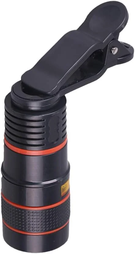 لنز تله فوتو موبایل به همراه گیره