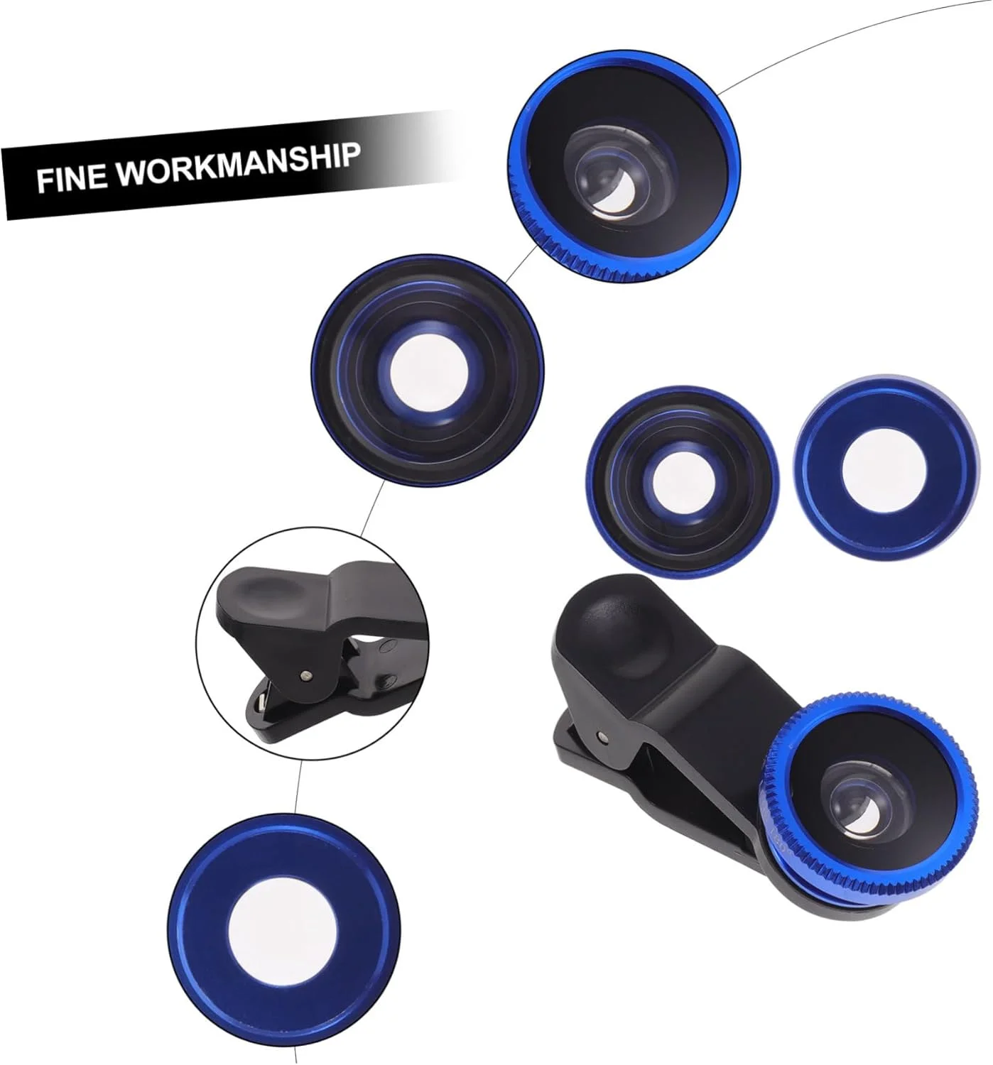 لنز دوربین موبایل Hemobllo، لنز تلفن همراه، لنز دوربین گوشی هوشمند لنز دوربین موبایل Hemobllo، لنز تلفن همراه، لنز دوربین گوشی هوشمند